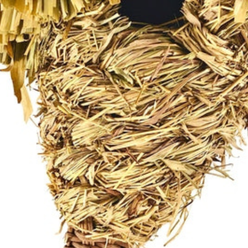 Sweetly Vintage Driftwood Woven Hanging Birdhouse